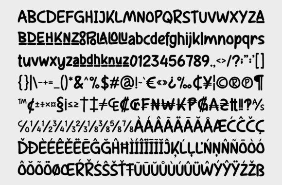 Anteors Font PNG with transparent background - Preview 4