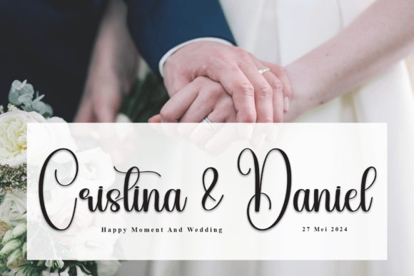 Beautyful Font PNG with transparent background - Preview 1
