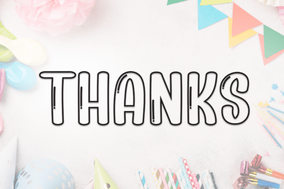 Birthday Party Font - Preview 6