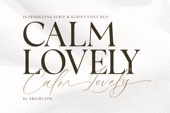 Calm Lovely Font