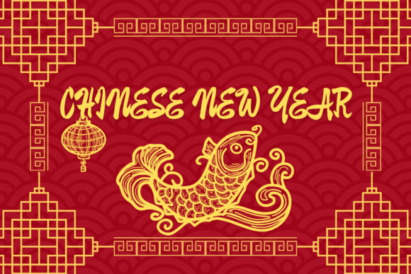 Chinese New Year Font - Preview 4