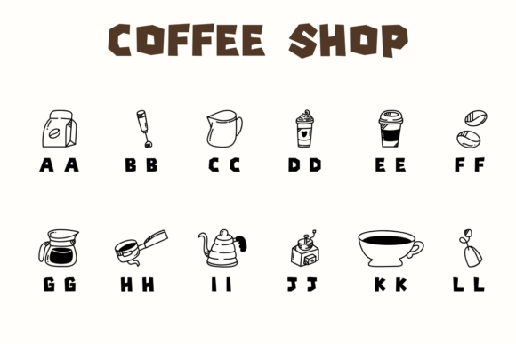 Coffee Shop Font - Preview 1