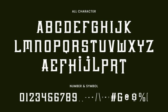 Corner Field Font - Preview 6