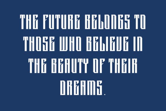 Cranax Font - Preview 4