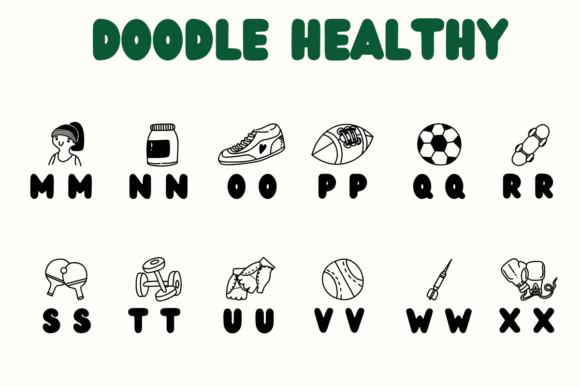 Doodle Healthy Font - Preview 2