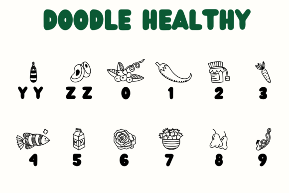 Doodle Healthy Font - Preview 3