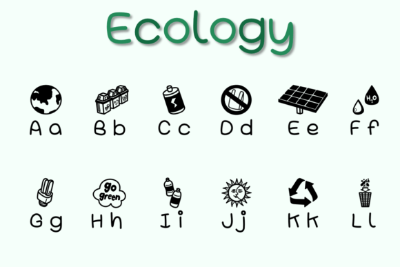 Ecology Font - Preview 1