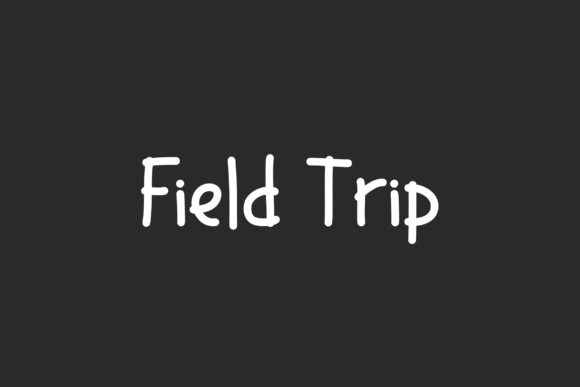 Field Trip Font - Preview 5