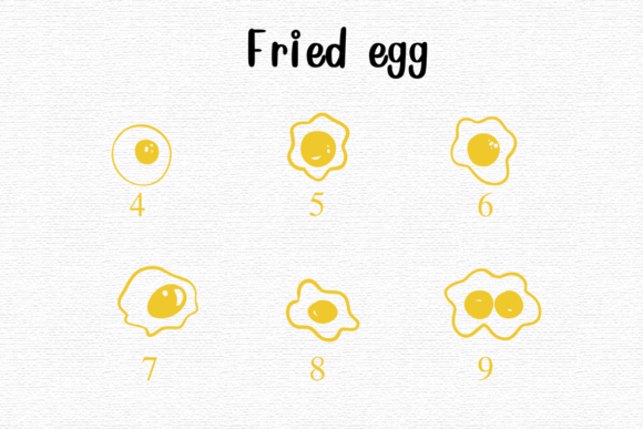 Fried Egg Font - Preview 3