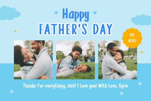 Happy Father Font - Preview 5