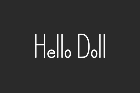 Hello Doll Font - Preview 6