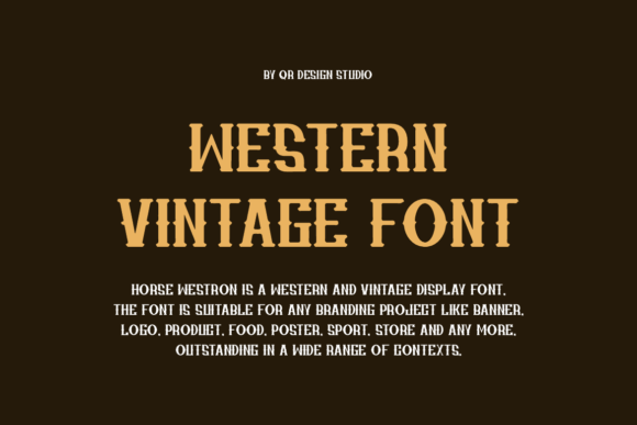 Horse Westron Font font preview - 2