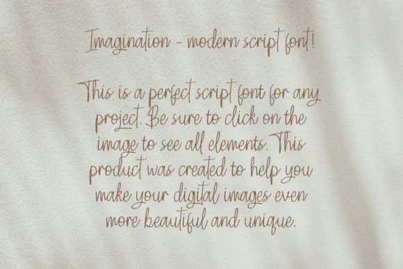 Imagination Font - Preview 2