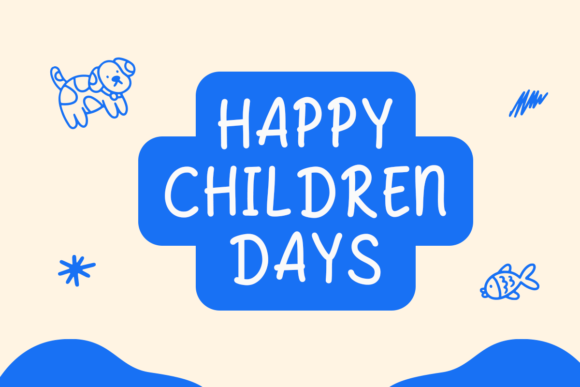 Journey Kids Font PNG with transparent background - Preview 1