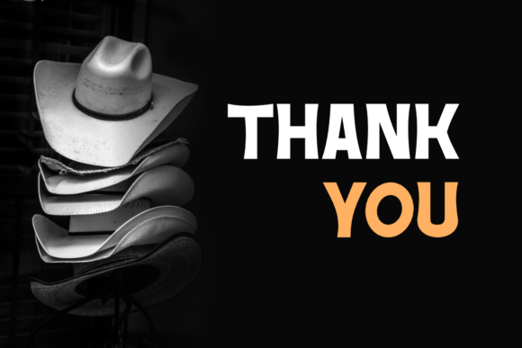 Reston Cowboys Font PNG with transparent background - Preview 4
