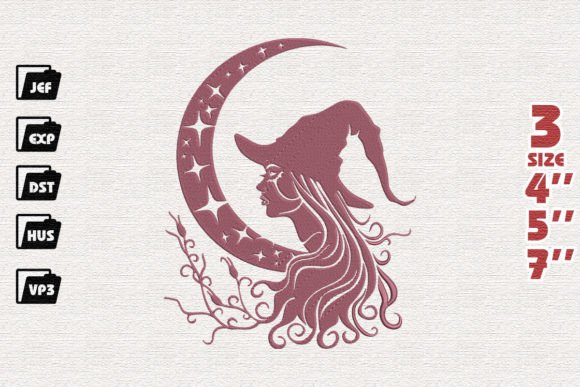 Witch Moon Silhouette