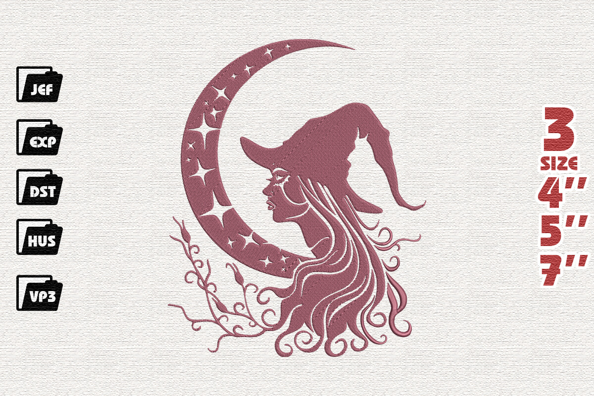 Witch Moon Silhouette