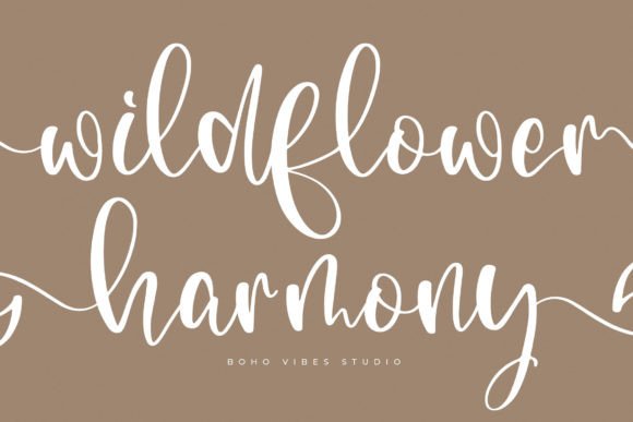 Ambrella Mildflower Font - Preview 5