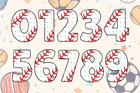 Baseball Font - Preview 2
