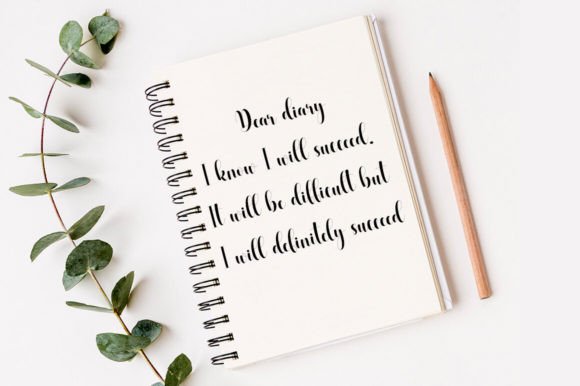 Diary Font - Preview 3