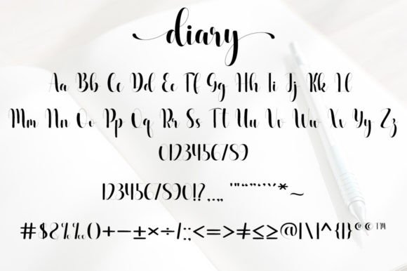 Diary Font - Preview 5