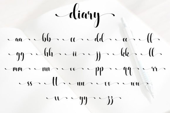 Diary Font - Preview 6