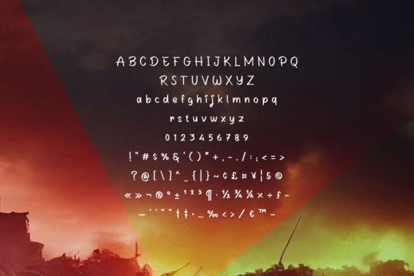 Falestaino Font - Preview 3