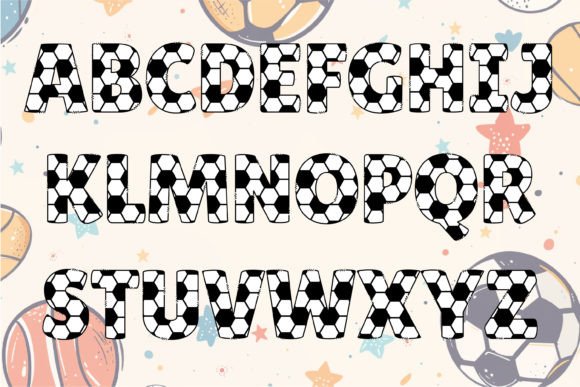 Football Font - Preview 1