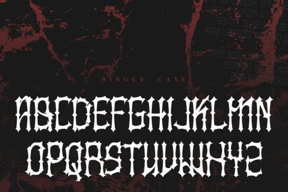 Kruesm Font PNG with transparent background - Preview 2