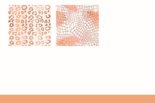 Rose Gold Animal Print Digital Paper Graphic by Paper Artsthetics ...