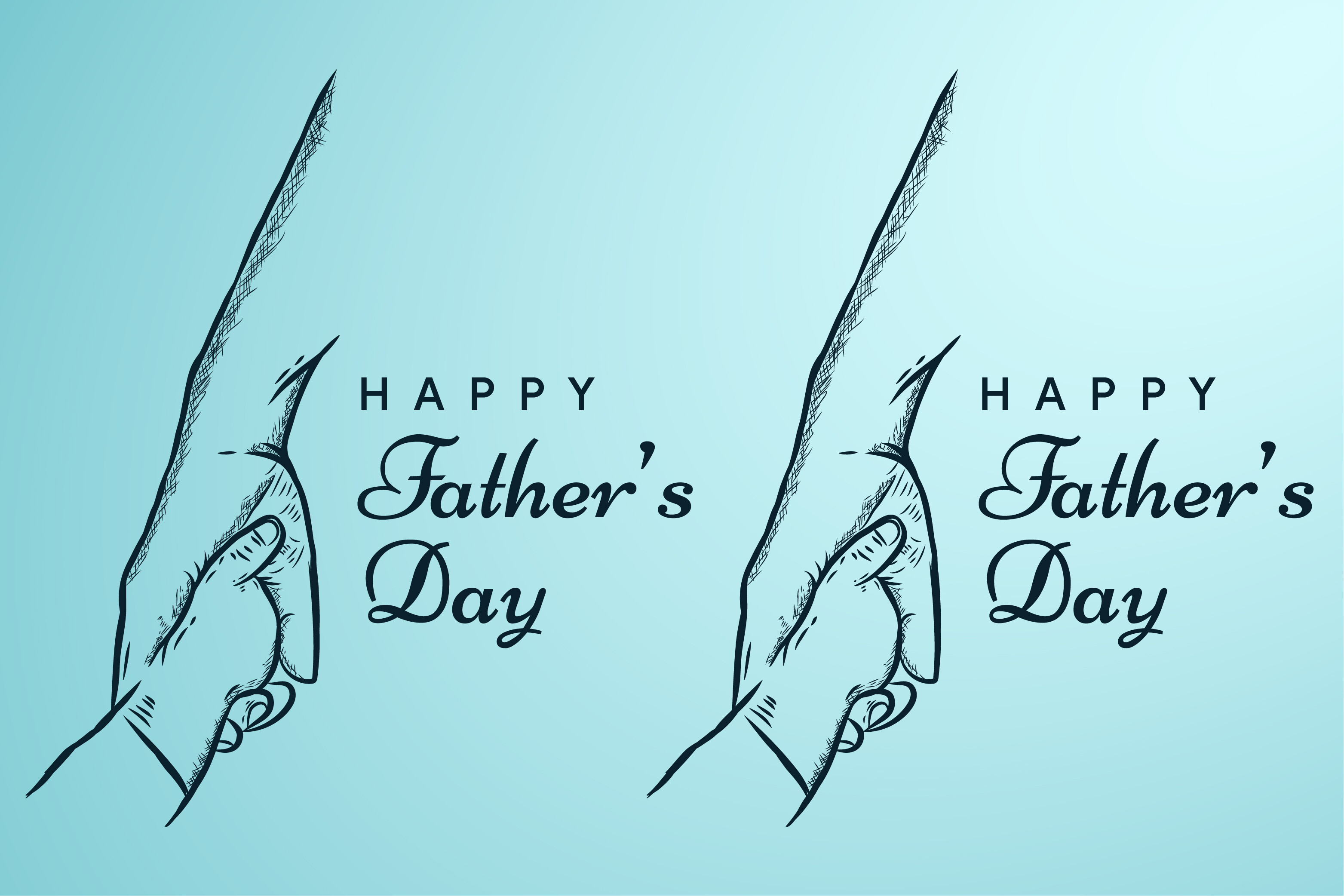 Happy Fathers Day Illustration