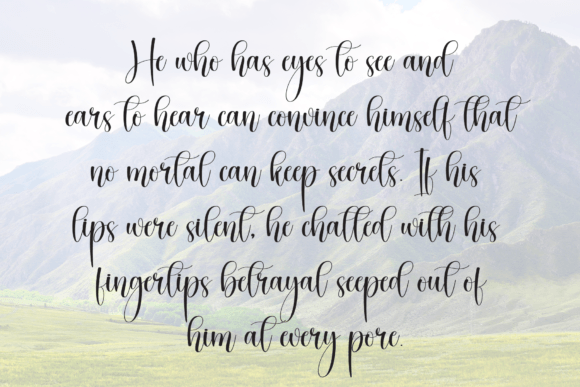 Bride Font - Preview 5