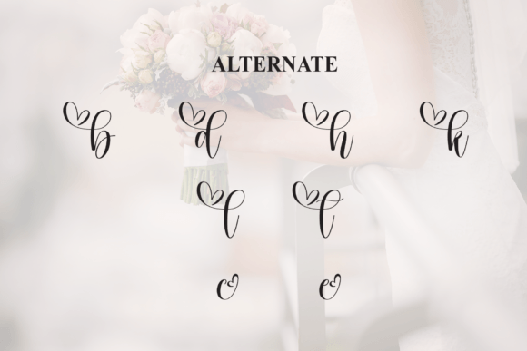 Bride Font - Preview 6