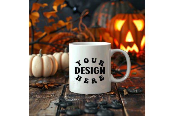 Coffee Free Mug Mockup. Grafik Tassen & Becher Von Mockup And Design Store
