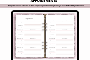 Digital Planner All in One Pink Mode Graphic by PlannerPlanet ...