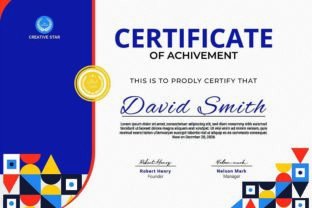 Elegant Certificate Design Template Graphic by mristudio · Creative Fabrica