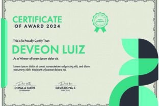 Elegant Certificate Design Template Graphic by mristudio · Creative Fabrica