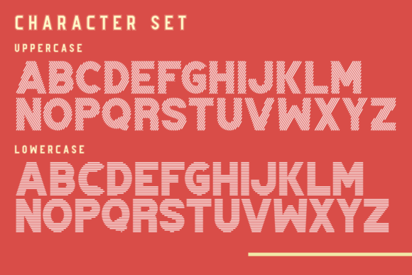 Grid Clothes Font - Preview 6