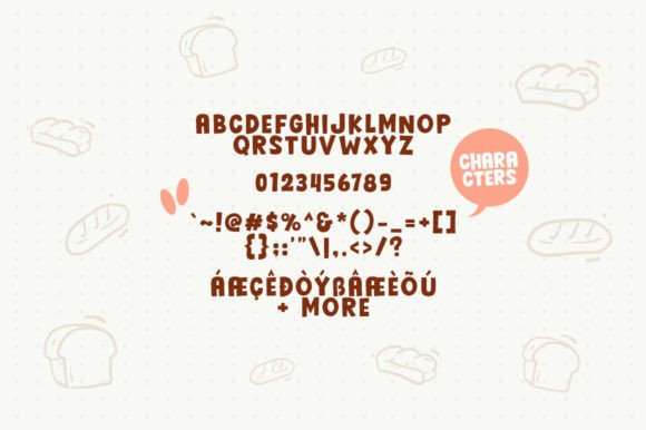 Hello Roti Font PNG with transparent background - Preview 3
