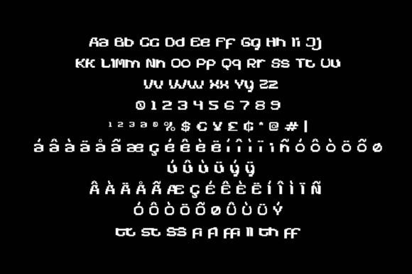 Mespix Font PNG with transparent background - Preview 4
