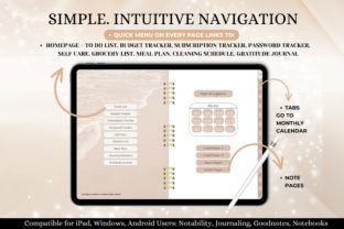 Minimalist Undated Digital Planner Graphic by Tas Creative Studio ...