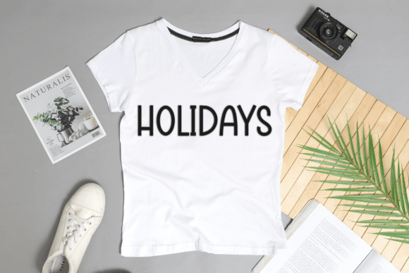 People Beach Font PNG with transparent background - Preview 3
