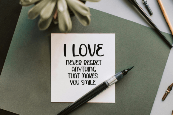 Photo Font font preview - 2