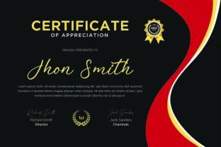 Realistic Luxury Certificate Design Graphic by mristudio · Creative Fabrica