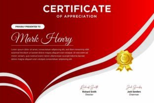 Realistic Luxury Certificate Design Graphic by mristudio · Creative Fabrica