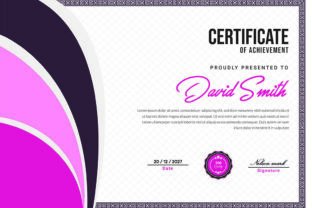 Realistic Luxury Certificate Design Graphic by mristudio · Creative Fabrica