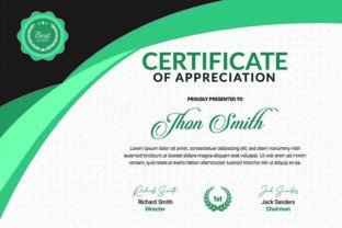 Realistic Luxury Certificate Design Graphic by mristudio · Creative Fabrica