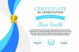 Realistic Luxury Certificate Design Graphic by mristudio · Creative Fabrica