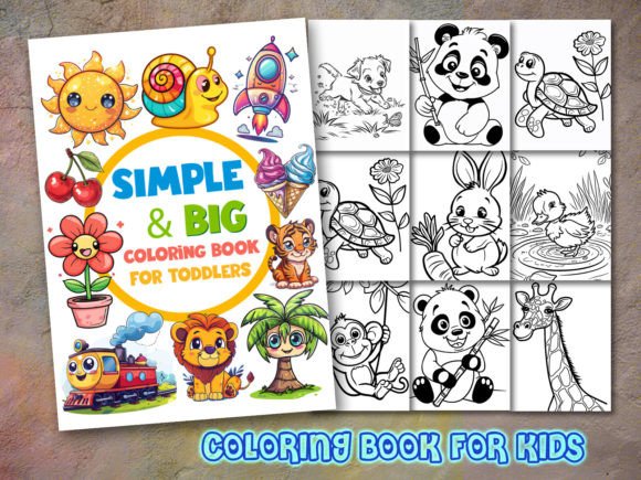 Toddler Coloring Pages and Coloring Book