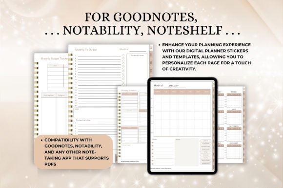 Undated Digital Planner